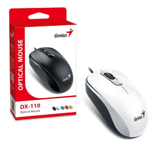 Alternative view of Genius Мишка Mouse DX-110 White - USB