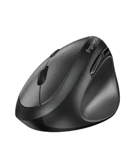 Alternative view of Genius вертикална безжична мишка Vertical Mouse wireless Ergo 8350S - Silent, AI, Bluetooth, 2.4G, Dark Grey
