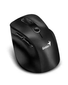 Alternative view of Genius безжина безшумна мишка Wireless Silent Mouse Ergo 9000S - Silent, Bluetooth, 2.4G, Black