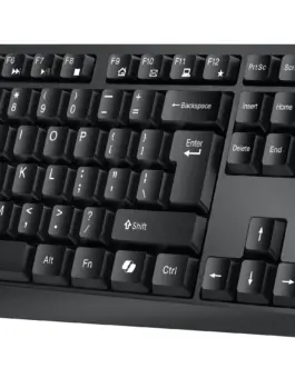 Genius клавиатура кирилизирана Smart Keyboard KB-117 Black - AI BG Layout