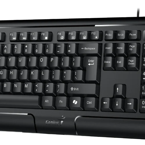 Genius клавиатура кирилизирана Smart Keyboard KB-118 II Black - AI BG Layout