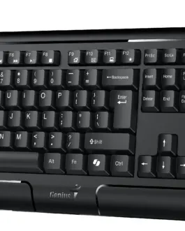 Genius клавиатура кирилизирана Smart Keyboard KB-118 II Black - AI BG Layout