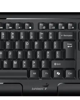 Alternative view of Genius клавиатура кирилизирана Smart Keyboard KB-118 II Black - AI, BG Layout, USB