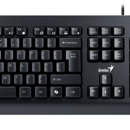 Alternative view of Genius клавиатура и мишка Keyboard and Mouse - KM-160 Black - AI, BG, USB