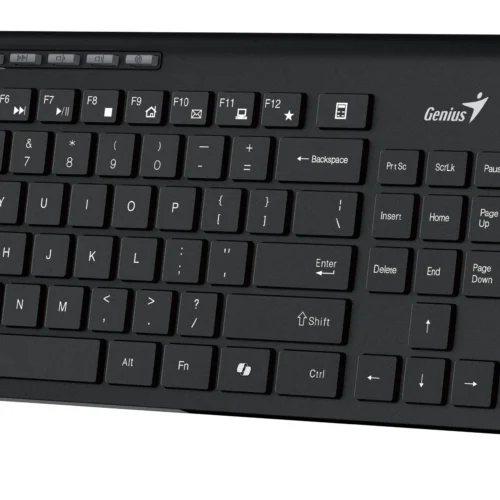 Genius клавиатура кирилизирана безжична Wireless Slim Keyboard SlimStar 7230 Black - AI BG