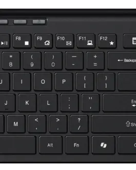 Alternative view of Genius клавиатура кирилизирана безжична Wireless Slim Keyboard SlimStar 7230 Black - AI, BG, 2.4Ghz