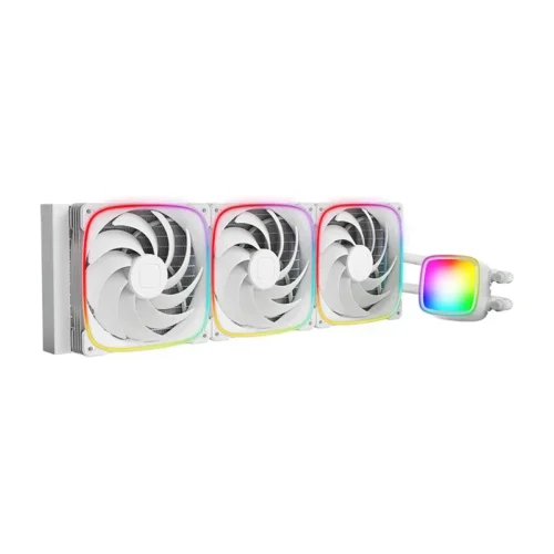 Geometric Future водно охлаждане Water Cooling - Eskimo Pro 420 White - Addressable RGB