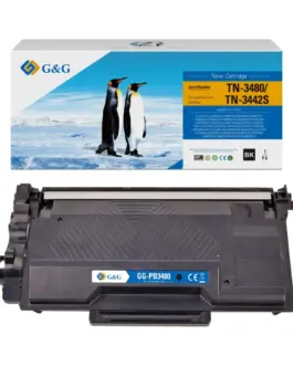 Alternative view of КАСЕТА ЗА BROTHER HL L5000/L5100/L5200/L6250/L6300/L6400/DCP L5500/L6600/MFC L5700/L5750/L6800/L6900 - Black - PN TN3480 (TN-3480)