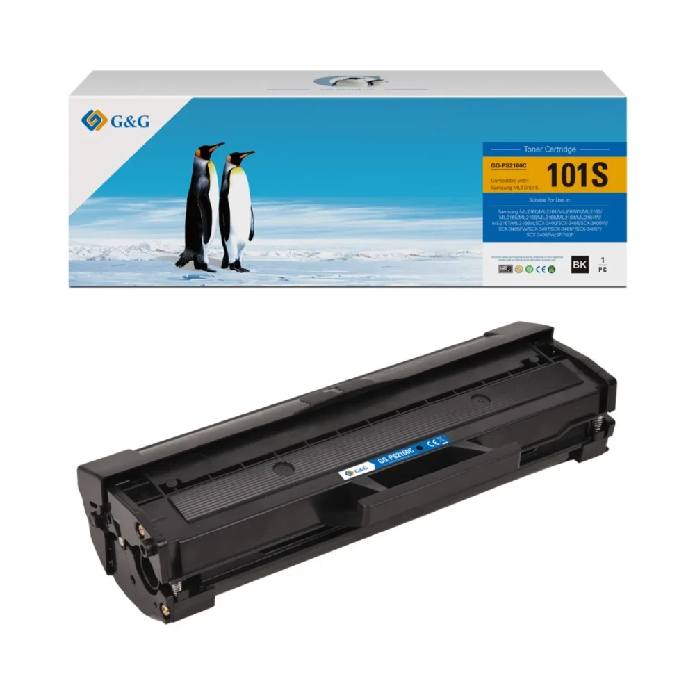 КАСЕТА ЗА SAMSUNG ML 2160/2162/2165/2165W/2168/SCX 3400/3400F/3405/3405F/3405FW/3405W/SF 760P - MLT-D101S (MLTD101S) - B