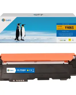 КАСЕТА ЗА SAMSUNG CLP 360/365/CLX 3300/3305 - Yellow - CLT-Y406S (CLTY406S) - PN NT-PS406Y -