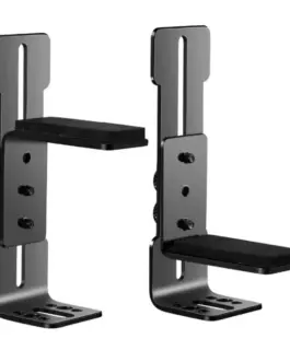 Alternative view of Държач за графична карта Estillo 12cm, Алуминий, Черен