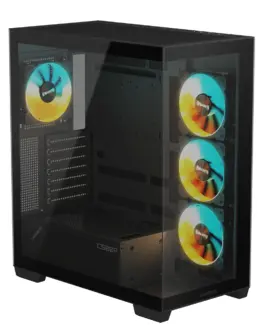Alternative view of Кутия за компютър Gigabyte C500 PANORAMIC Stealth Black - Mid-Tower