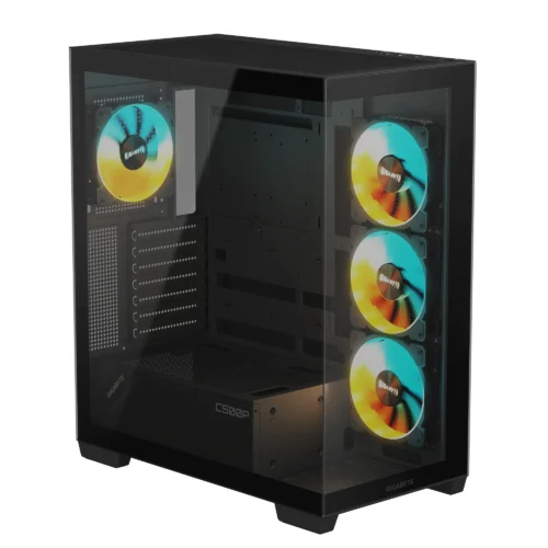 Alternative view of Кутия за компютър Gigabyte C500 PANORAMIC Stealth Black - Mid-Tower