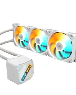 Воден охладител за процесор Gigabyte GAMING 360 ICE бяла