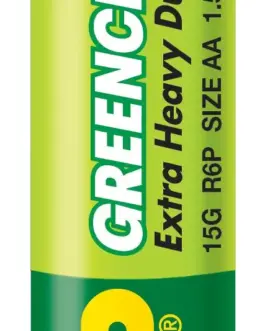 Alternative view of Цинк карбонова батерия GP R6  GREENCELL 15G-U4 /4 бр. в опаковка/ blister 1.5V