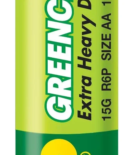 Alternative view of Цинк карбонова батерия GP R6  GREENCELL 15G-U4 /4 бр. в опаковка/ blister 1.5V