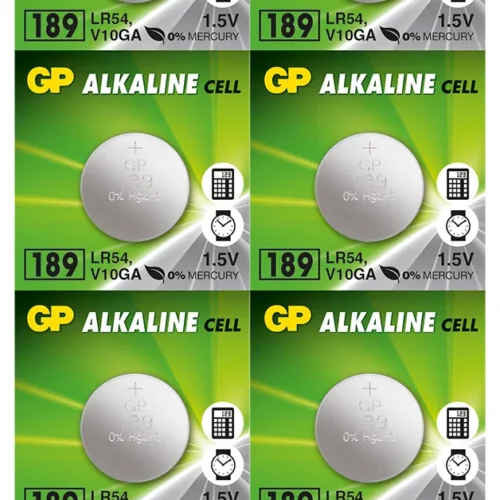 Бутонна алкална батерия GP189 LR-1130/ 10 бр./pack цена за 1 бр./ 1.55V