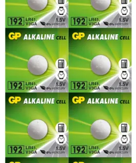 Бутонна алкална батерия GP BATTERIES GP192 LR-41 1.55V AG3