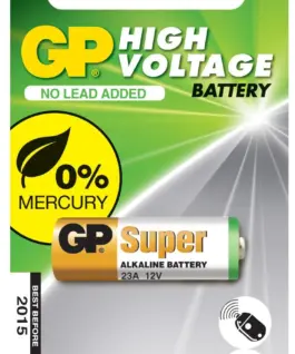 Alternative view of Алкална батерия GP 12 V 1бр. blister за аларми А23
