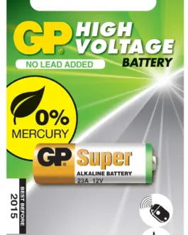 Alternative view of Алкална батерия GP 12 V 1бр. blister за аларми А23