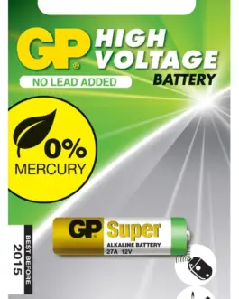 Alternative view of Алкална батерия GP 12 V 1 бр. в опаковка за аларми А27