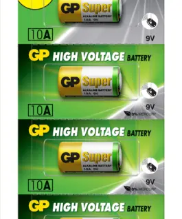 Alternative view of Алкална батерия GP А10 9V за дистанционни /5бр./pack цена за 1 бр./