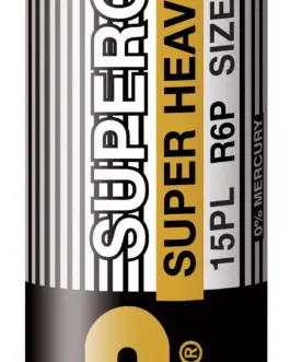 Alternative view of Цинк карбонова батерия GP  SUPERCELL, 15PL-S2, R6, 2 бр. в опаковка / shrink, 1.5V