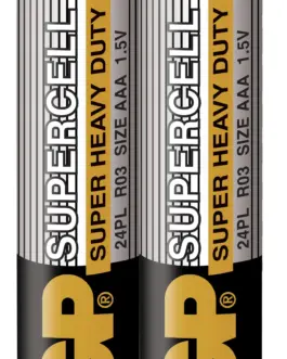 Цинк карбонова батерия GP SUPERCELL R03 AAA 2 бр. shrink 1.5V