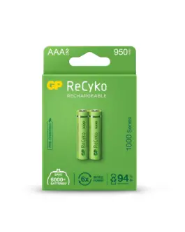Акумулаторна Батерия GP R03 AAA 1000mAh NiMH 100AAAHCE-EB2 2 бр. в опаковка
