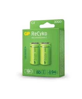 Alternative view of Акумулаторна Батерия ReCyko, Size C, LR14, 3000mAh, 1.2V