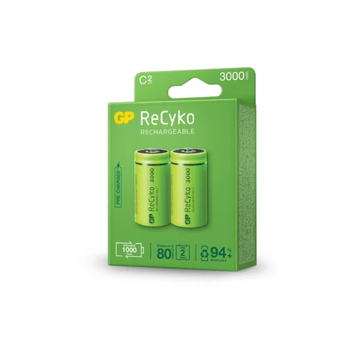 Alternative view of Акумулаторна Батерия ReCyko, Size C, LR14, 3000mAh, 1.2V