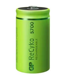 Акумулаторна Батерия GP R20 D 5700mAh NiMH Recyko 2 бр. в опаковка