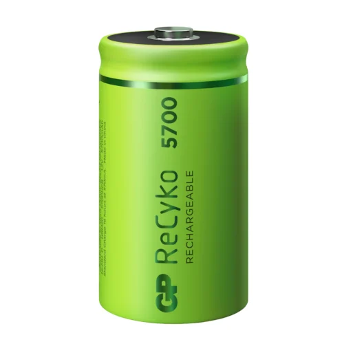 Акумулаторна Батерия GP R20 D 5700mAh NiMH Recyko 2 бр. в опаковка