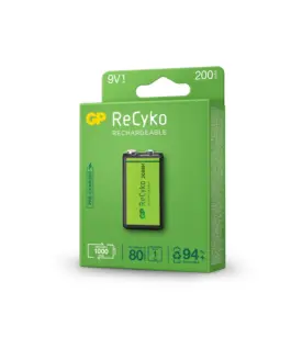 Акумулаторна Батерия GP R22 8.4V 200mAh RECYKO 20R8HN-GB1 NiMH 1бр. в опаковка