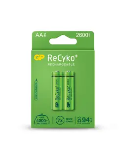 Акумулаторна Батерия GP  R6 AA 2600mAh NiMH 2 бр. 270AAHCE-EB2  GP