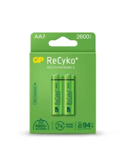 Акумулаторна Батерия GP  R6 AA 2600mAh NiMH 2 бр. 270AAHCE-EB2  GP