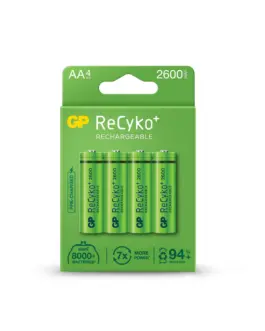 Акумулаторна Батерия GP  R6 AA 2600mAh NiMH 4 бр. 270AAHCE-EB4  GP