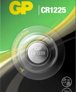 Литиева бутонна батерия GP CR1225 3V 1 бр. в блистер /цена за 1