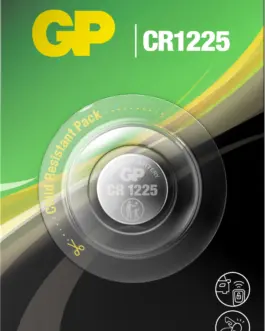 Литиева бутонна батерия GP  CR1225 3V  1 бр. в блистер /цена за 1