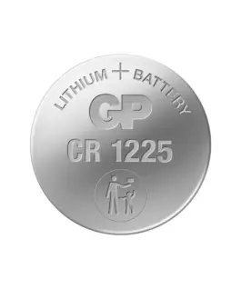 Alternative view of Литиева бутонна батерия GP CR1225 3V 1 бр. в блистер /цена за 1 бр./