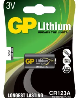 Alternative view of Батерия литиева Фото GP CR-123 3V