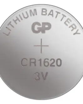 Alternative view of Литиева бутонна батерия GP CR1620 3V 5 бр. в блистер /цена за 1 бр./ GP