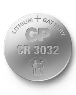 Alternative view of Литиева бутонна батерия GP  CR-3032 3V  1 бр. в блистер /цена за 1 бр./