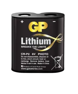 Alternative view of Фото литиева батерия GP CR-P2, 6V