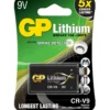 Литиева батерия GP CRV9 9V 1бр. блистер /за детектори на