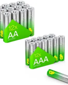 Alternative view of GP SUMMER PACK Алкални батерии  Super AA x 12 бр. + Super AAA x 12 бр. + Fan/ Вентилатор/  GP BATTERIES