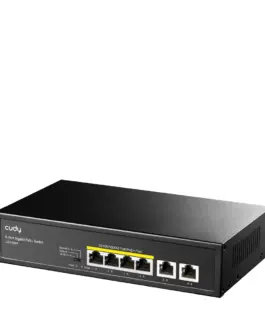 Alternative view of Суич Cudy GS1006P, 6 x портов 10/100/1000Mbps PoE, 65W