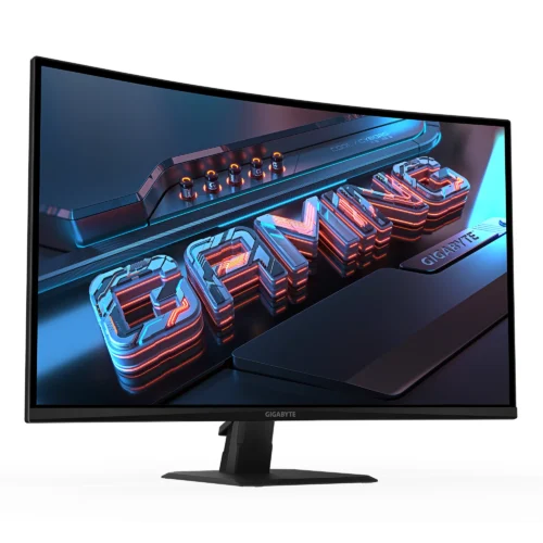 Alternative view of Геймърски Монитор Gigabyte GS32QCA - 32" inch SS/VA 1500R, QHD (2560x1440), 180Hz, 1ms, HDR Ready