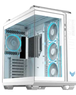 Кутия за компютър ASUS TUF Gaming GT502 Horizon ARGB White Edition