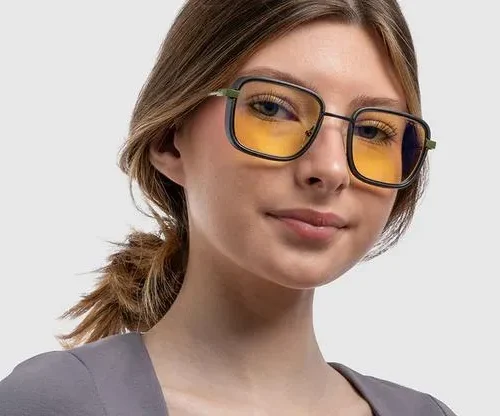 Геймърски очила GUNNAR Fallout Vault 33 Gunmetal/Olive –